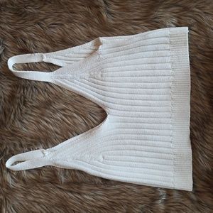 American Eagle / Aerie Cropped Sweater Tank